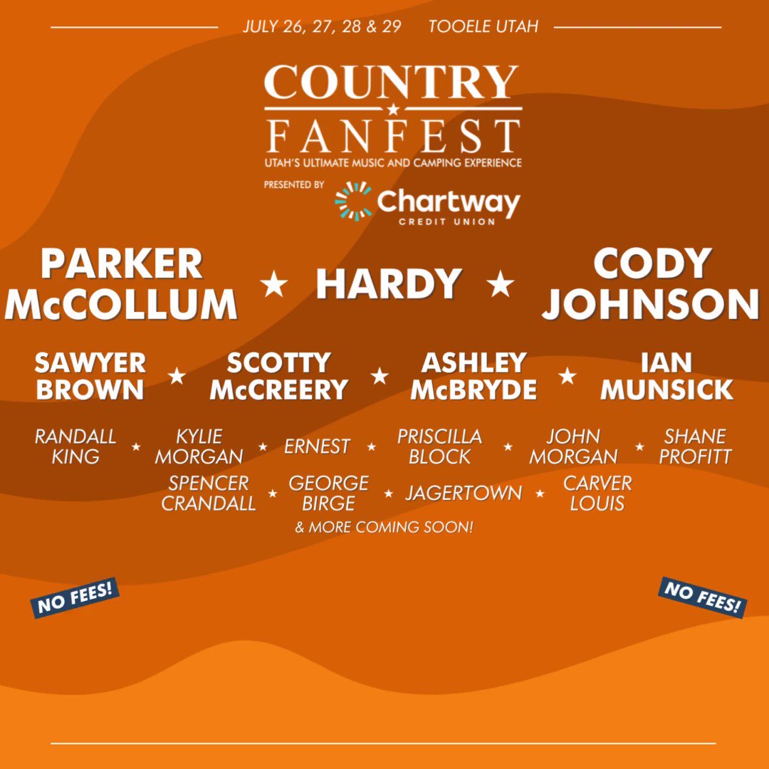 Country Fan Fest: Sawyer Brown, Parker McCollum, Cody Johnson & Hardy - 4 Day Pass at Cody Johnson Concert Tickets