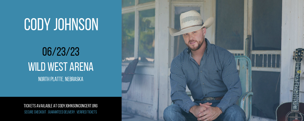 Cody Johnson at Cody Johnson Concert Tickets