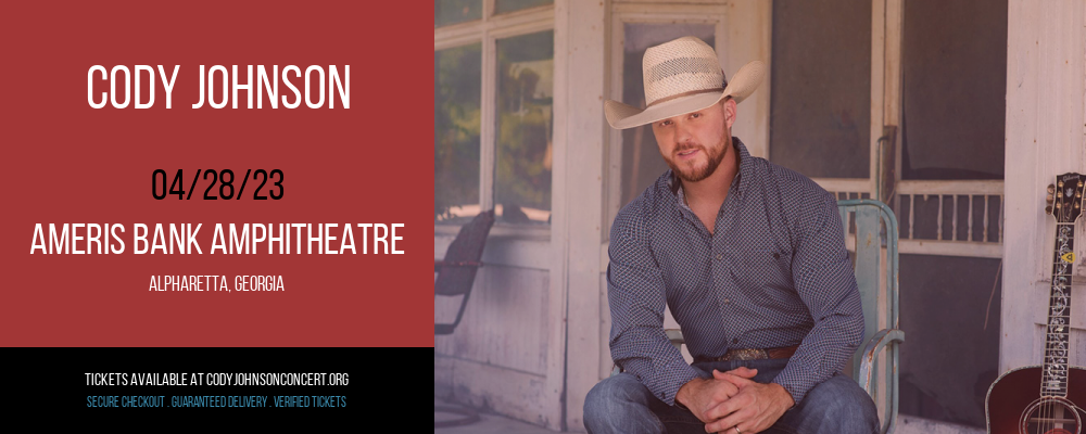 Cody Johnson at Cody Johnson Concert Tickets