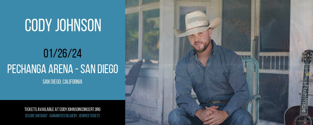 Cody Johnson at Pechanga Arena at Pechanga Arena